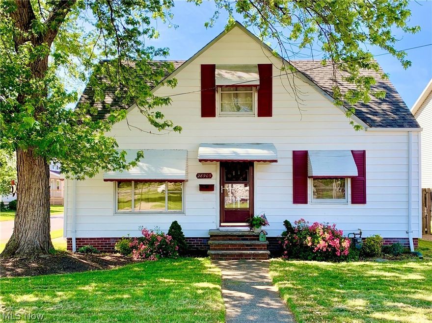 Located in the heart of Wickliffe and close to shopping, dining, entertainment, Coulby Park, and with easy highway access, this tastefully updated 3 bedroom, 1 bathroom Bungalow sits nestled on a corner lot. The main floor of this home features a spacious kitchen with under counter water filtration system, plenty of storage and access to the deck, a large living room, two bedrooms, and an updated full bathroom. The deck overlooks a sizeable backyard, complete with a storage shed, and is perfect for entertaining or relaxing. The upper level of this home features a gorgeous master bedroom with several unique storage spaces. The upstairs could also be split to include an office space or reading nook. The lower level of this home features a beautifully finished space that can serve as an additional living room, workout area, or bonus room. The finished space is complete with a mini-fridge and bar-style area. The unfinished portion of the lower level features a laundry area and plenty of sp