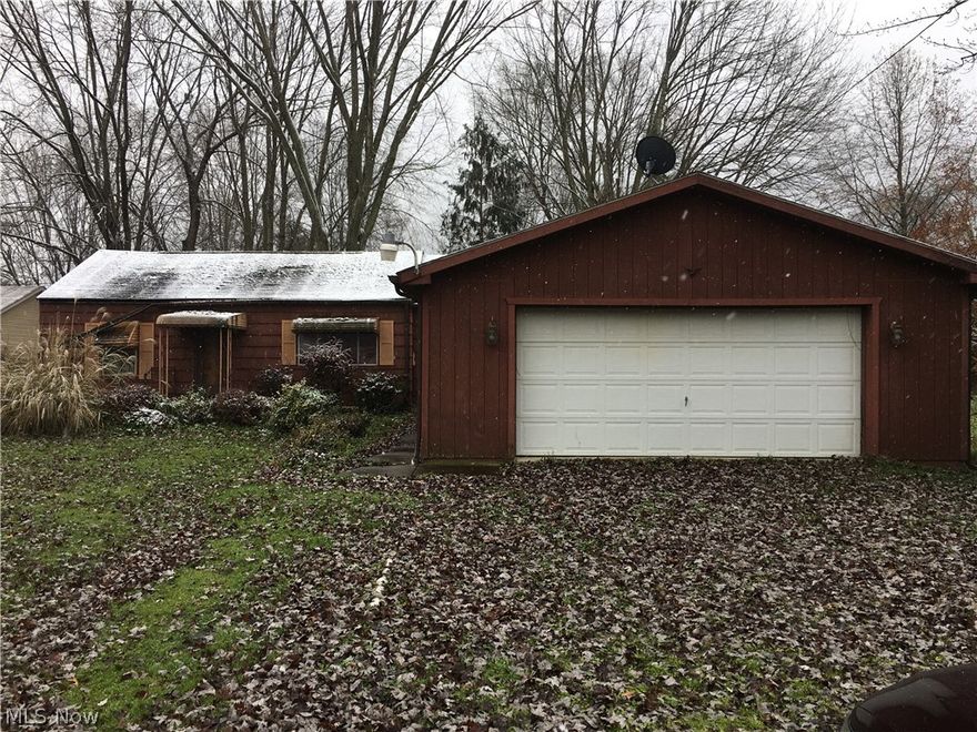 Tons of Potential! Vacant Home - No utilities - Damage to roof caused inside damage.