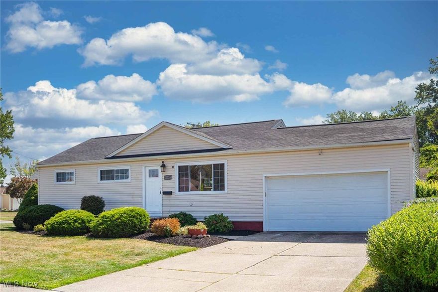 This beautifully remodeled 3-bedroom ranch home is ready to welcome its lucky new owner! The completely renovated kitchen showcases soft-close cabinets, quartz countertops, and a new, stainless-steel appliance suite. Newly installed  engineered hardwood floors add elegance and warmth to the bright and inviting living spaces. Three bedrooms all with new carpet and large closets, and a completely remodeled full bathroom, complete the main level.  The huge finished basement provides additional living space, perfect for movie night, and includes a kitchenette and gorgeous full bath for comfort and convenience.  Separate laundry and storage/ utility areas complete the spacious lower level.  This home offers so much space to spread out, relax or entertain! Outside, the yard features a large new patio, lovely gardens, and a shed. Too many updates to list including new roof (2025), newer mechanicals, newer windows and exterior doors, and so much more! This home is City of Willowick POS compliant. Call for your showing today!