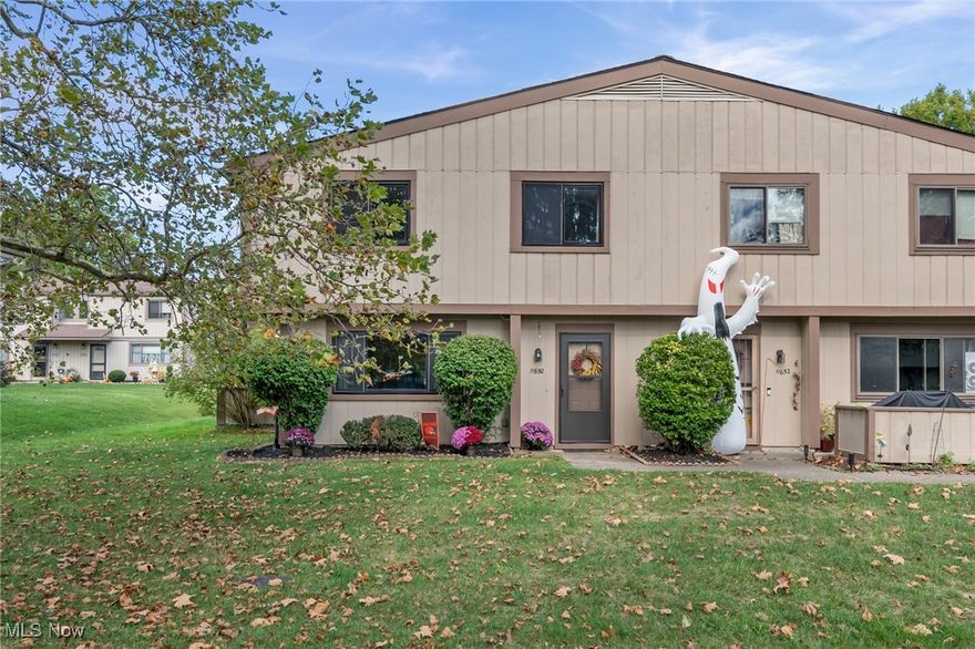 Welcome home to this fabulous 3 bedroom, 1.5 bath condo located in highly desirable Harbour Light Community.  Nestled in the center of an inviting cul-de-sac neighborhood, this impeccably maintained & freshly painted townhome offers a spacious family room and dining area with updated laminate wood flooring that flows into the light and bright kitchen. In addition to the adjacent laundry room and convenient half bath, the kitchen has sliders to the patio and expansive grassy area for outdoor recreation. Three large bedrooms upstairs provide impressive closet space and freshly steam-cleaned carpet throughout, plus there is a full bath with granite counter and ceramic tile floor. You will be pleasantly surprised by the amount of storage this home offers including the convenient garage with even more space for your extra things. Enjoy easy access to all Harbour Light amenities including a new playground, large saltwater pool, newly updated clubhouse, basketball court, tennis court and beautiful private pond with fountains and fishing privileges for residents. The owner will even provide a 1-Year Home Warranty for added peace of mind. Don't miss seeing this move-in ready gem in person - Schedule a showing today!
