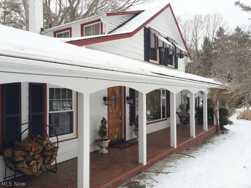 Tranquility Awaits in this “Pottery Barn”, Colonial/Cape featuring 4 Bedrooms and 1.5 bath! Home was originally a horse barn built in 1877 then converted into a home in 1948 w/ additions! In 1980 a huge addition was added! Situated on over 2 acre includes ravine, bird sanctuary backing to the Chagrin River Valley! Wood burning Fireplace & Custom Built-in Bookcases ’10 is the focal point in the magnificent Living Room! Eat-in Kitchen includes all newer appl’s, Fireplace, abundance of cabinetry & vaulted ceilings w/ sliders leading to inground pool, outdoor kitchen & hot tub which is excellent for entertaining! MB features pvt balcony to enjoy the serenity of the valley! 1st flr bdrm & 1st flr laundry would make for an excellent In-law suite! Sunroom w/breathtaking views overlooking the Valley! Some newer win ’14, MB Skylight ’13, Elect Panel ’10,Ext. & Attic Insulation ’10, Newer tile in foyer and dn bath, ’11, Outdoor kit roof ’14. Upper Level New Carpeting 2/15! 1 yr home warranty!