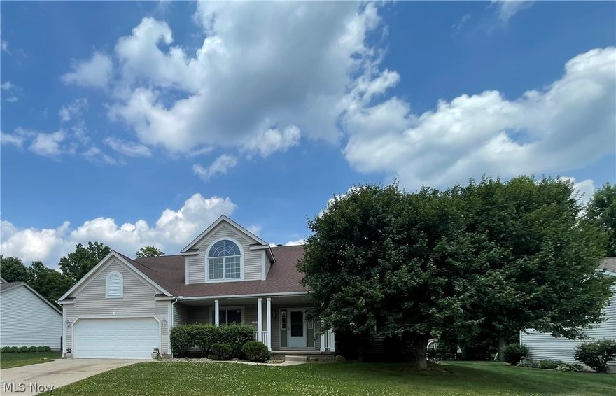 Welcome to this inviting single-family home offering 4 bedrooms and spanning 2280 square feet of comfortable living space. Nestled in a desirable neighborhood, this residence boasts a cozy, cathedral style brick fireplace, perfect for relaxing evenings. With a well sought after first floor Master Suite and first floor laundry. The home features 2.5 bathrooms for convenience, along with a private fenced backyard showcasing a refreshing pool, ideal for outdoor gatherings and leisure. There are 2 bonus rooms in the basement that are finished and ready for your personal touches. With its thoughtful layout featuring a warm and inviting atmosphere, this home offers both comfort and convenience, promising a delightful living experience for its future residents. Also, don't forget about this home's spacious layout and attractive amenities, this property presents a wonderful opportunity for modern living. Thank you for looking.