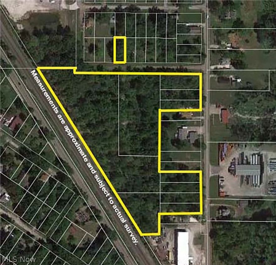 8 Acres Industrial Vacant Land - Adjoins Norfolk Southern Railway - Selling As Entirety - Lexington Twp. – Stark Co., OH - On-Site And Online Bidding Available - ABSOLUTE AUCTION, all sells to the highest bidder. ONLINE BIDDING BEGINS SATURDAY – DECEMBER 4, 2021 – 1:00 PM and AUCTION LIVE ON-SITE BIDDING WILL BEGIN TUESDAY – DECEMBER 7, 2021 – 1:00 PM. Real estate features 7.94 acres of unimproved land with 11 separate parcels (selling as one unit). Road frontage on Rockhill Ave., Hemlock St. and approx. 900’ along Norfolk Southern Railway. Walk this land anytime. Stark County Parcels 28-01411, 28-01413, 28-01414, 28-01415, 28-01819, 28-02053,28-01420, 28-01416, 28-01419, 28-01447, 28-01446. TERMS ON REAL ESTATE: 20% down auction day, balance due at closing. A 10% buyer’s premium will be added to the highest bid to establish the purchase price. Any desired inspections must be made prior to bidding. All information contained herein was derived from sources believed to be correct. Inform