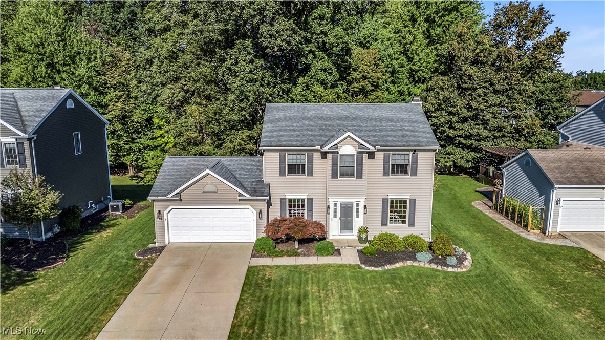 Welcome to 172 Sheffield Terrace, a beautifully maintained 4-bedroom, 2.5-bath colonial in the heart of Brunswick. Built in 1998 and offering 1,884 sq ft plus a partially finished basement, this home blends modern updates with timeless comfort. The exterior boasts manicured landscaping, a welcoming front entry, vinyl siding, newer roof, hot water tank, and no HOA—all in a neighborhood that feels well cared for. A two-car attached garage and extended driveway add convenience.
Step inside to a warm and functional layout. The main floor offers a front family room and formal dining room, connected by a circular flow into the updated kitchen and spacious living room. The kitchen features quartz countertops, textured subway tile backsplash, refreshed cabinetry, and space for an eat-in table. A stylish coffee bar, laundry room with butcher block counters and cabinetry, and a renovated half bath complete the main level. The living room shines with its gas brick fireplace, abundant windows, and serene views of the wooded backyard.
Upstairs, the generous primary suite offers a walk-in closet with built-ins and a private bath with quartz vanity and tub/shower combo. Three additional bedrooms and another full bath with updated LVT flooring complete the level. The partially finished basement provides flexible space for recreation, office, or gym, with plenty of storage on the unfinished side.
Outdoor living is a highlight, with a private patio overlooking trees and green space. A backyard shed offers extra storage without sacrificing garage space. The lot is nearly a quarter acre, with a walking path nearby that connects to multiple neighborhoods—perfect for morning walks or dog runs.
Move-in ready with thoughtful updates and impeccable care, this home is ready for its next chapter.