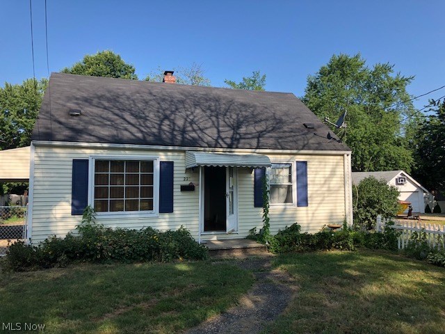 Great potential for investor or first time buyer. Cute cape with large back yard, 3 bed, 1 bath, carport. Needs your cosmetic touches!