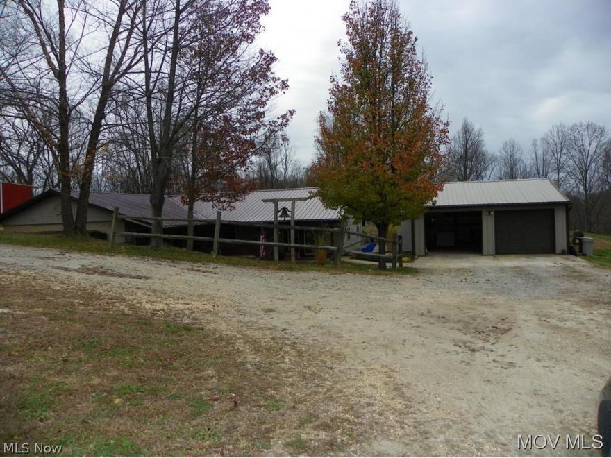 On Dead End Road, Free Gas, 24x24 2 car detached garage, shed w/lean to, 10x12 storage shed,24x36 steel building w/ 220 electric, gas line run to building, House & building set up for generator.New roof/gutters 2014 HW 2009. TriCounty Water tap paid-Due Spring 2016, Cistern 1200 gal. 1yr old 6 person hot tub, New in 2015-18 ft above ground pool. Has not been timbered.  Elem: Fort Frye Elementary  Elem/Bus: Y  JrHigh: Fort Frye  JrHigh/Bus: Y  High: Fort Frye High School  High/Bus: Y  Fire: VOL  Police: SHF  PossFreeGas: Y  ;SQFT=Fin L1:2044, Fin Above:2044, Fin Total:2044, Unfin Above:0;GAR= 2 Car Det