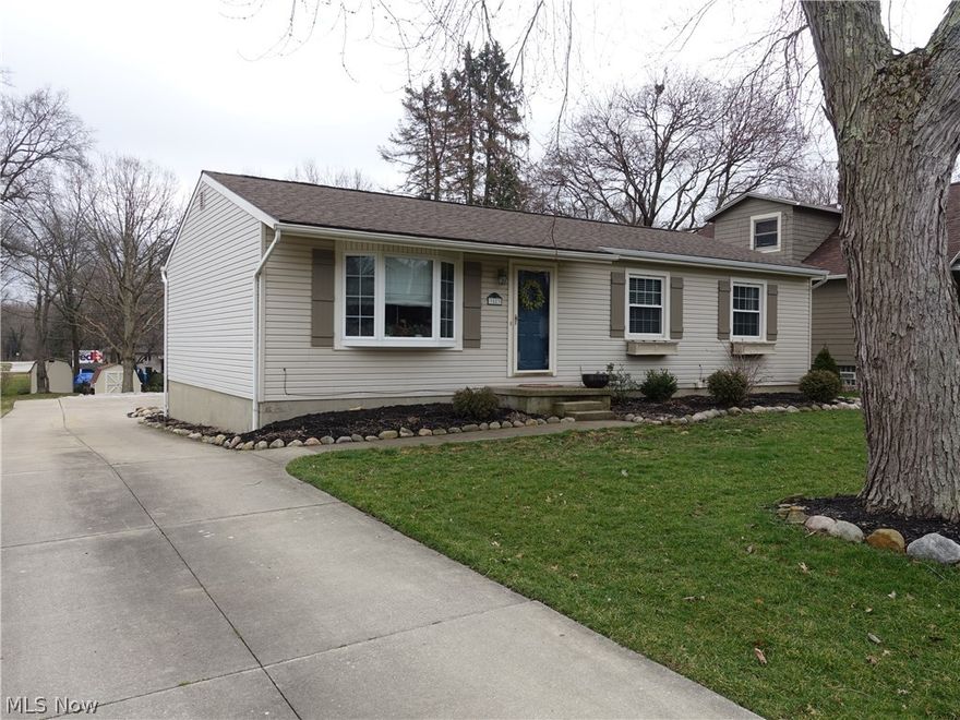 The  moment you walk into this updated home, you will say "WOW"!  Larger than it looks - three bedroom, 2 full bath ranch is move in ready!  This home is   spacious and offers an abundance of natural light through all rooms (bay window in the living room).   Updated eat in kitchen offers plenty of cabinet and counter space, granite, new pantry w/motion-activated lighting (2018), and the appliances convey. Both full baths are updated!  Lower level features finished recreation room, updated recessed lighting and new closets w/motion-activated lighting (2016), full bath and laundry area.  Large deck is perfect for entertaining this summer.  Looking for an awesome 27' x 24' garage to work on vehicles & hang out in?  The 2 1/2 car garage was updated in 2016 with heat, gas, water, electric (100 amp panel), insulation (R15 in walls & R38 in ceiling), new lighting, custom cabinets and newer siding.  Other updates:  Furnace & AC (Dec, 2015); hot water tank (2016); electrical panel (2016); sump