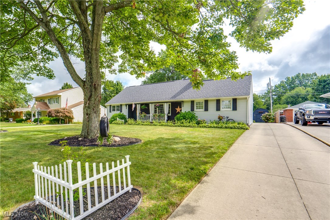 We are delighted to present this beautifully updated Cape Cod-style home, featuring four bedrooms and two full bathrooms.
As you approach, the curb appeal is immediately evident with well-maintained landscaping and a welcoming front porch. Inside, the home offers timeless hardwood floors that flow throughout the main and upper levels. The spacious living room, anchored by a gas fireplace, opens seamlessly to the dining room, creating an ideal space for both everyday living and entertaining. The adjoining eat-in kitchen is equipped with tile flooring, a glass tile backsplash, and a pantry. From the kitchen, step into the inviting family room, highlighted by wood-beamed ceilings and direct access to the backyard. The main floor also includes two bedrooms and a beautifully updated bathroom with a single vanity and walk-in shower. Upstairs, you’ll find two generously sized bedrooms with ample closet space and another full bathroom with tile flooring and a tub/shower combination. The unfinished basement provides excellent storage potential and includes updated mechanicals, with the furnace, hot water tank, roof, and air conditioning all replaced in 2019. Outdoor living is equally appealing with a nicely sized backyard, patio, and storage shed, complemented by a two-car garage. The location offers easy access to highways, schools, parks, and shopping.
Don’t miss the opportunity to tour this thoughtfully updated home. Schedule your showing today!