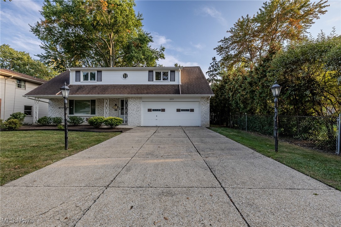 Welcome home to this beautiful 3 bedroom, 2.5 bath Colonial home with a 2 car attached garage in the heart of Fairview Park. Over 2500 square feet of space to enjoy. The first floor features a living room, family room, dining room with wood burning fireplace, half bath, first floor laundry room, and kitchen. On the second floor there is a spacious master bedroom with a full bath and a his and her walk-in closets, 2 other great size bedrooms and another full bath. The lower lever features a rec area, office space, workshop, and utility area. The exterior features include: a massive deck in the rear with a gas hook up for a grill, a storage shed, partially fenced yard, and a covered front porch. Roof 2018, whole house fan, all appliances stay including the dehumidifier in the basement. Home warranty included for your piece of mind. Close to highways and within walking distance to parks and entertainment. Don't miss out on this one! Schedule a private tour today.