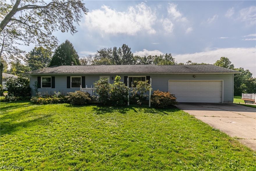 Welcome to this darling ranch in Springfield! The family room boosts a beautiful fireplace with built-ins around it and a large front window to allow the natural light to shine in. Off the family room is the dining room which has a sliding glass door that opens to the large deck. The dining room opens into the charming kitchen, with gray cupboards, subway tile to accent the countertops and stainless steel appliances.. Two nicely sized bedrooms and two full bathrooms. Partial finished basement that would make a perfect rec and entertaining room. A huge backyard with a large deck that overlooks an above ground pool. This backyard is the perfect oasis for the summer!