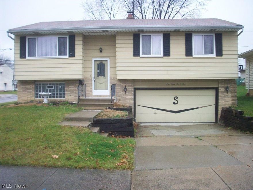 Short Sale. Property being sold  "as is".  Spacious bi-level. One and a half baths. Huge finished family room lower level. Large deck off of the dining room. Corner lot. House is in decent condition. Utilities are all functional. House needs some upgrades but not a major fixer upper.