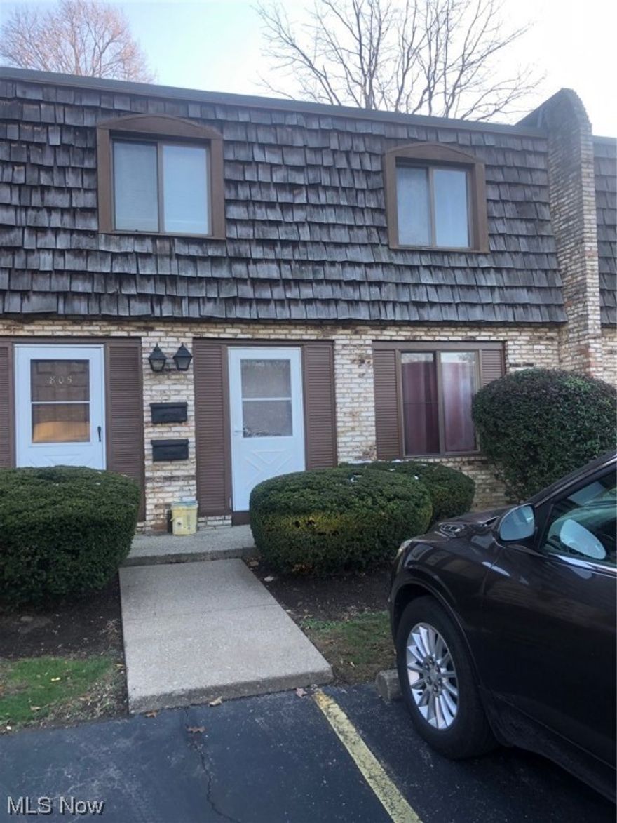 Home Ownership for less than rent! This conveniently located Cambridge Village Townhouse Style Condo needs rehab. Great floor plan with open living and dining area leading onto a private , fenced patio. Fully applianced kitchen and laundry. Half bath and laundry room on the first floor. Two nice sized bedrooms with plentiful closet space are on second floor with a full bath. Nice private patio.