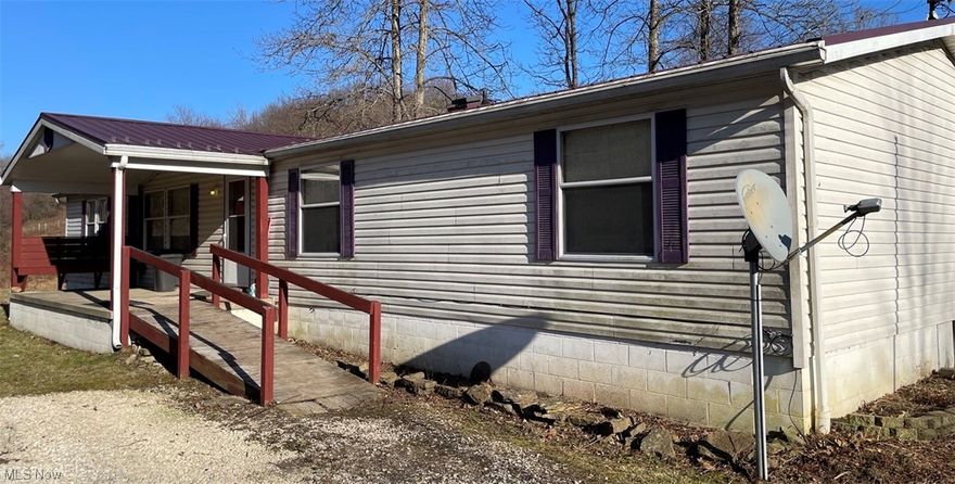 Clean Modular Home with Three-Car Garage - 9 Acres - Sits Back Off the Road - Perry Twp., Carroll County. Live Auction with Online Bidding Available on Real Estate. All sells to settle the Jerome P. Campbell Estate, Carroll County probate case #20241010 on location. ONLINE BIDDING BEGINS TUESDAY, FEBRUARY 27, 2024 – 11:00 AM and AUCTION LIVE ON-SITE BIDDING WILL BEGIN THURSDAY - FEBRUARY 29, 2024 - 5:30 PM. Modular Redman Ridge home was built in 2003 and installed on the property in 2004. Crawl space block foundation. The home has 3 bedrooms and 2 full baths, a living room/dining room, a large kitchen, a family room, and first-floor laundry. New carpet throughout the home. Propane gas furnace and central air-conditioning. Covered front porch and large redwood deck of the rear overlooking woods. Detached 24’ x 60’ three-car garage with finished ceiling, concrete floors, water, and electric, plus finished workroom with wood burner stove. Situated on 9 acres of open and wooded land and sits back off the road. Carroll County parcel #28-0001380, Carroll County, Perry Township. Current taxes are $1,611 per year. One-owner home, clean and ready to move into. The home will be open for inspections on auction day starting at 4:30 pm. Terms On Real Estate: 20% down auction day, balance due at closing. A 10% buyer’s premium will be added to the highest bid to establish the purchase price. Any desired inspections must be made prior to bidding. All information contained herein was derived from sources believed to be correct. Information is believed to be accurate but not guaranteed.
