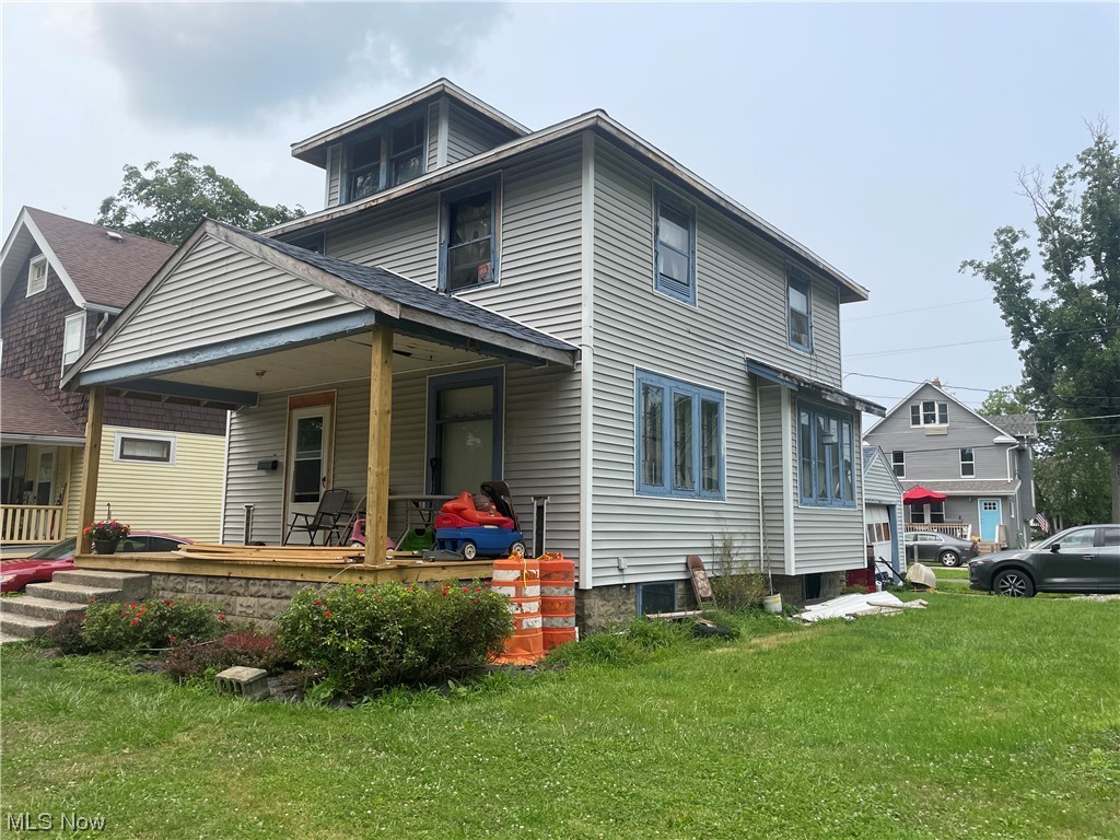 Take a look at this fixer upper with great potential! New roof in 2022. New front porch in 2023. Newer hot water tank. Seller has new cabinets partially installed in the kitchen and additional cabinets that will be included in the purchase. The seller also has new flooring that has not been installed yet that will be included in the purchase. Don't miss out on this great deal!