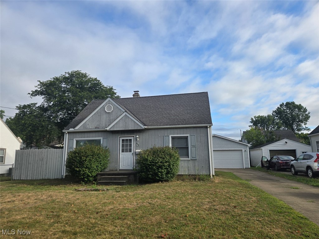 Cape Cod Home with Garage Ready for Updating. Akron City, Akron CSD.
Live Auction with Online Bidding Available. All sells to settle the Gerald Serdinak Estate, Summit County Probate case #2024 ES 01083, on location.
ONLINE BIDDING BEGINS SUNDAY, SEPTEMBER 21, 2025, at 12:00 PM, and AUCTION LIVE ON-SITE BIDDING WILL BEGIN WEDNESDAY, SEPTEMBER 24, 2025, at 12:00 PM. Discover the potential in this 1956 Cape Cod home offering 1,155 sq. ft. of living on a 63’ x 110’ lot. The main level welcomes you with a comfortable living room, an eat-in kitchen, a bedroom, a full bath, with an additional bedroom upstairs. Full basement w/ laundry, gas F/A furnace, central A/C & breaker electric. Detached two-car garage. Public water & sewer. Parcel #6812940. Half-year taxes are $987.54. Convenient location with easy access to shopping, restaurants, and the highway. This fixer-upper would be perfect for investors seeking rental income, contractors looking for a renovation project, or homeowners ready to do a little primping and sprucing. The home will be open for viewing on auction day, starting at 10:00 AM.