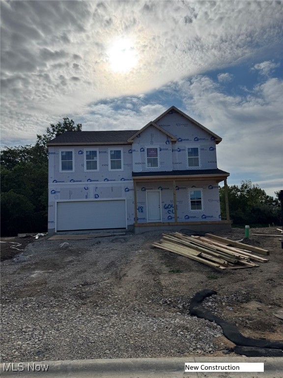 Brand-New Construction – Move In This November! This stunning 5-bedroom, 4 full bath home offers over 3,200 sq. ft. of thoughtfully designed living space on a private, wooded lot—perfect for those seeking privacy and tranquility. Step inside to an open-concept main floor featuring a first-floor guest suite with full bath and a versatile flex space ideal for a home office or playroom. The heart of the home is the gorgeous kitchen, complete with 42” soft-close cabinets, quartz countertops, and a spacious island that flows seamlessly into the dining and living areas—perfect for entertaining. Upstairs, the expansive primary suite is a true retreat, offering two generous walk-in closets and a spa-like ensuite bath. Three additional bedrooms, 1 full bathroom, and a Loft provide plenty of space for family or guests. The finished basement features a view-out window for natural light and endless possibilities for recreation, fitness, or movie nights. This space is completed with an additional full bathroom for convenience. Enjoy the full front porch and back deck, perfect for outdoor living. Available for November move-in—just in time to celebrate the holidays in your brand-new home!