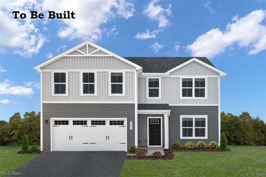 Taft Pointe and Washing Grove are the lowest priced new construction in western Lake County. Quick access to Route 2, 20, and I-90! This Elm single-family home offers everything you could want and more. Enter through the foyer to the wide-open flex space and great room, which flows seamlessly to the dining space and gourmet kitchen with large island. It has upgraded stainless steel appliances, including Refrigerator, washer, Dryer, range, microwave, garbage disposal, it also has white cabinets and the popular wood-looking LVP. Past the large pantry, a short hall leads to a convenient powder room, a large coat closet, and a flex room you can use any way you need – a home office, hobby room, or extra play space. The 2-car garage offers ample storage space. Upstairs, 4 bedrooms, a large loft area, a laundry room, provide all the room you need. The luxury owner's bedroom boasts 2 walk-in closets, an en suite bath with double vanity with an oversized shower. For even more space, a full unfinished basement but ready with a 3 piece rough-in! Use it for storage or finish it later. To Be Built. Photos for representation only.