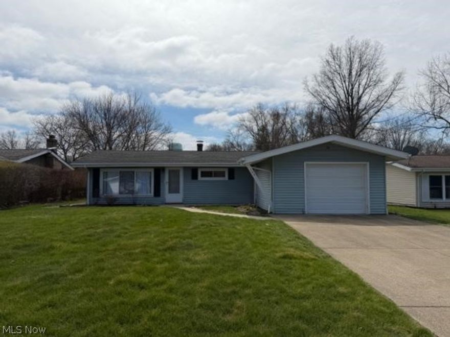 Come see this refreshed 3-bedroom, 1-bath ranch in Northfield Village. This home features fresh paint and new flooring throughout, giving it a clean, updated feel. Completely refreshed and move-in ready, it is ready for its new owner. Schedule your showing today.