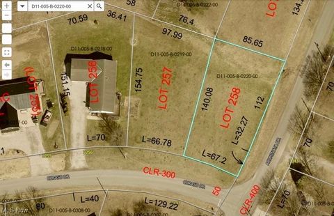 Vacant Land For Sale - 3258 Acuminata Drive<br/> Ashland County, West Salem, OH 44287