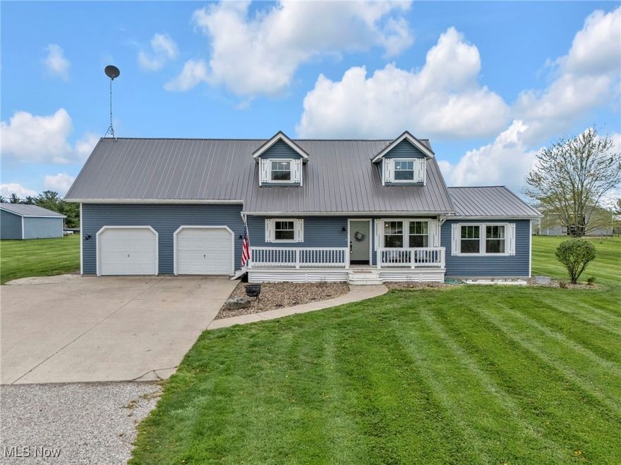 Welcome to your peaceful country retreat! This beautifully updated home sits on nearly 4 serene acres, offering the perfect blend of charm, character, and modern comfort. Inside, a warm and inviting living room showcases stylish updates that maintain the home’s classic appeal, while the thoughtful layout creates a cozy, functional flow with defined living spaces. Custom built-ins throughout the home add both function and personality. Upstairs, a versatile loft provides the perfect spot for a home office, reading nook, or creative retreat. The main bedroom is generously sized, offering a comfortable and private haven. The partially finished basement offers additional room to spread out, ready to be customized to suit your needs. Outside, you’ll find plenty of space to roam, garden, or simply enjoy the fresh country air, along with a bonus outbuilding featuring a concrete floor—ideal for storage or workshop potential. If you're looking for privacy, personality, and space to live the lifestyle you love, this one-of-a-kind property is not to be missed!