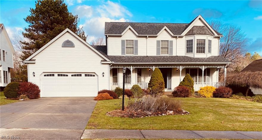 The opportunity to own this well maintained colonial in the Highland Chase Development is now! This 2 story features 2,568 sq. ft. of living space, 4 bedrooms and 2.5 baths. The back yard is enhanced by an oversized deck that steps down to a large slate stone patio area and is lined with pine trees on one side. This would be a wonderful spot to enjoy cookouts or just relax during the summer nights. Inside the home there are multiple spaces to entertain (ie. large family room with a fireplace) or for function (first floor office and laundry room). Even the front porch gives you the picturesque view of the beautiful neighborhood. Don’t wait call or text now to set up your private showing!