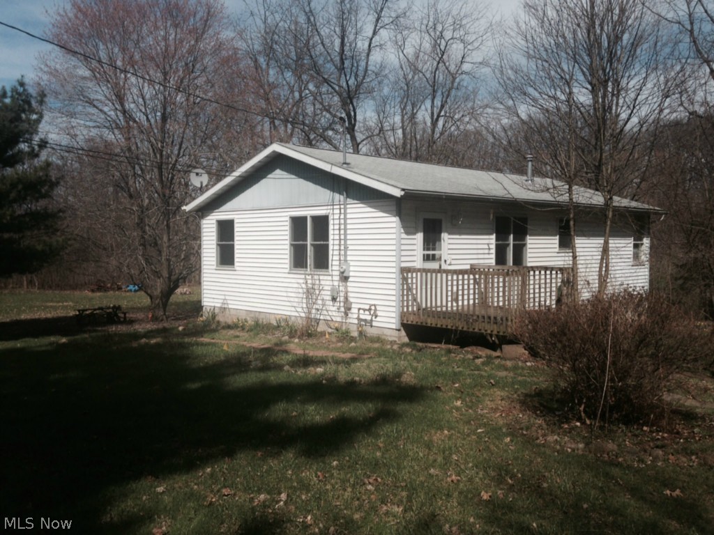 Rare find! Newer home in Stow on private lot, huge detached 2 car garage, basement is ready to be finished with second fill bath.