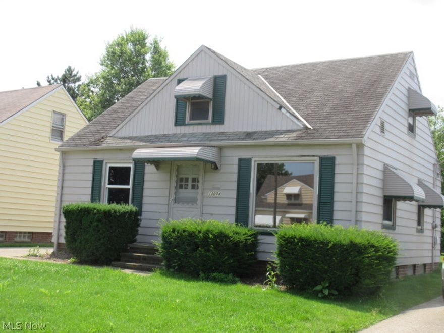 This 2 bedroom, 1 bath bungalow would make a great starter home! Hardwood floors in the living room and bedrooms. Eat-in kitchen. Upstairs could be finished for additional living space. Full, part finished basement with a rec room. Deck and 2 car detached garage inside a part fenced yard. Buyer to assume ANY/ALL POS violations. POS report in 'supplements'.