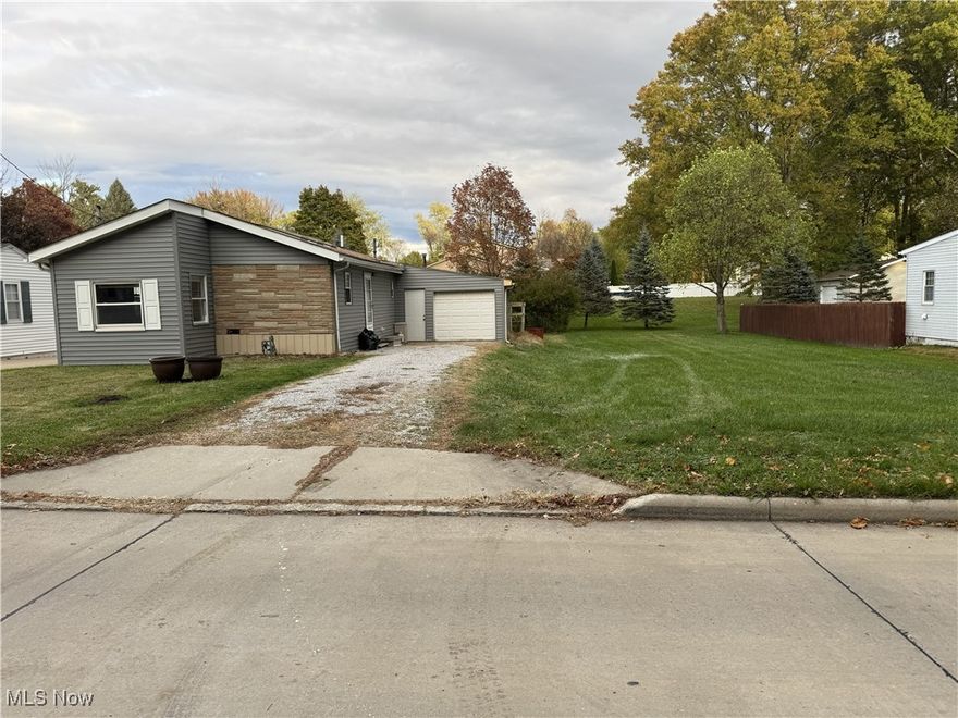 171 Marion Ave Mogadore, OH 44260 is a rare 3 bedroom rental in Mogadore. This home features an open living, kitchen and dining area set up perfectly for entertaining or family gatherings. All 3 bedrooms are on the same floor with the laundry room just behind double bifold doors in the kitchen. This home also sits on a double lot for plenty of fun outside.
Tenant pays all utilities and security deposit due at time of lease with 1st month's rent prior to keys (some applicants may be required to pay 1st & last depending on credit). Free application via listing agent ONLY so do not fall for the scams out there! Once an application is completed, the landlord reviews and then showings will be set up. If you are selected as the potential tenant, you will be required to pay for a background & credit check with a National eviction check. Do NOT apply unless you have a clean 5-year minimum clean background. All applicants must fill out a free application and answer some vetting questions prior to viewing the interior of the property to limit the number of people on this freshly remodeled home! With application reviewed by the landlord, we'll set up your appointment to view interior of the home. Combination background check, credit check & National eviction check to be performed prior to signing a lease. Do NOT fall victim to scams out there, follow the fulltime listing agent or call your professional real estate agent for the link to perform the FREE application & set your appointment to view accompanied by the Listing Agent or your Licensed Real Estate Agent ONLY to keep scams from happening! You application link is kept on secure platforms for our exclusive use only. Thank you in advance for understanding we are protecting you!