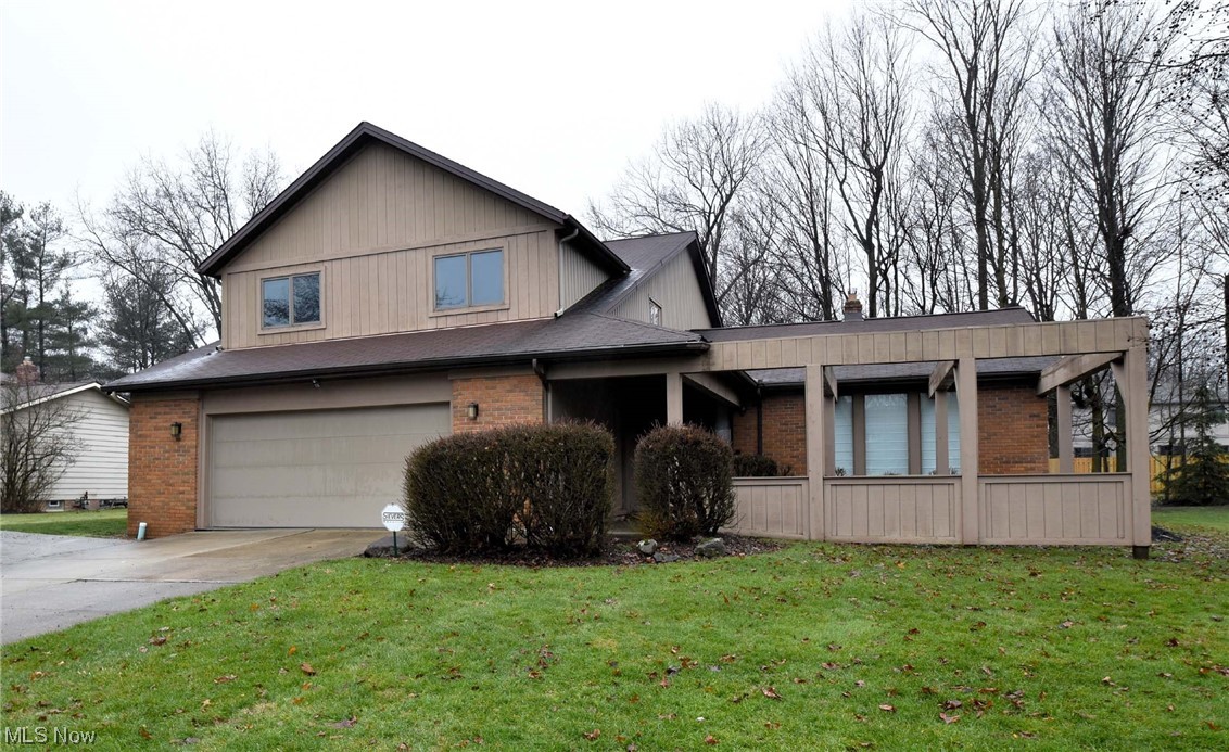 Fabulous home in North Solon! Enter through the dramatic 2 story to the living room with cathedral ceilings which open to the spacious dining room, perfect for entertaining. The beautiful sprawling Kitchen has quality cabinetry, two islands, granite and stainless appliances and also is open to the family room with a lovely fireplace wall and sliding glass door to the patio and lush yard. Off the family room is a half bathroom ( there is room to make it a full) and the 4th bedroom with could also be an amazing office/media room or whatever you need! The convenient 1st floor laundry room completes the main floor. Upstairs is the fabulous owners suite with a private bath a closets. There are 2 other large bedroom and two more full baths!! The lower level is finished and would also make a wonderful playroom/workout and has a half bath. There is also terrific storage. And what a location!! Located in a desirable neighborhood, offering award winning Solon schools, parks, shopping & dining. Commuting is so convenient, easy access to freeways and also including airport, UH & Clinic. Home Warranty offered.