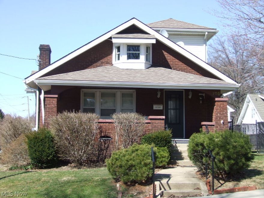 Great Brick Cape Cod with two bedrooms and full bath on 1st floor, two bedrooms and full bath on 2nd floor plus bonus room in one bedroom.  Large, fireplaced living room, formal dining room with window seat, big kitchen with oak cabinets and appliances, attached 2-car garage.  Multi-level deck and yard, partially fenced.  Corner lot.  Home Warranty.
