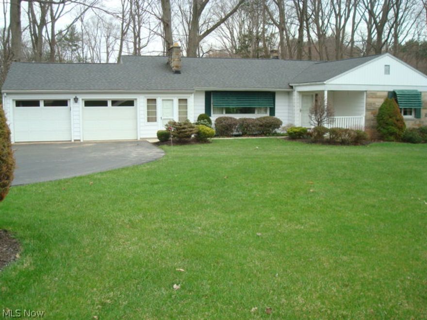 This is a great opportunity to purchase a one owner, quality built home that has been lovingly maintained for the past 60 years.  The home, on a 1.5 acre park-like setting overlooking a beautiful ravine, has a spacious living room with fireplace, dining room, eat-in kitchen, and 3 bedrooms.  There is a 1st floor laundry room and an enclosed bonus room off the garage.  The rec room in the partially finished basement would make a great office or play room.  Newer roof, furnace, air conditioner and hot water heater.  This wonderful family home is a must-see and priced to sell!