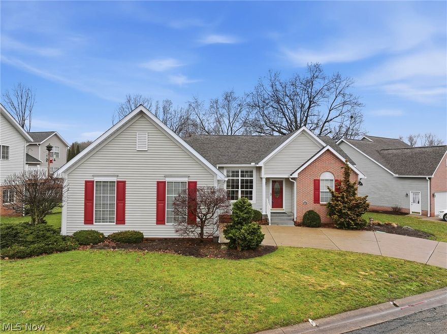 This meticulously maintained free-standing villa in Jackson Township is a rare find, offering the perfect blend of comfort, convenience, and low-maintenance living. Step inside to an open floor plan filled with abundant natural light, highlighted by cathedral ceilings that create a bright and airy feel throughout the main living space. The spacious layout flows effortlessly, making it perfect for everyday living and entertaining. Enjoy peaceful mornings or relaxing evenings on the back deck overlooking tranquil pond views and walking path. The home also features a large primary suite with an oversized master bathroom, a generous laundry room, and thoughtful design that maximizes both space and functionality. Located just minutes from shopping, dining, and everyday conveniences, this home offers the ideal balance of privacy and accessibility. Don’t miss this opportunity to visit this beautiful villa. This is a 55+ community.