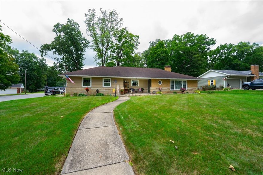 This charming 2-bedroom, 2-bath ranch is nestled on a corner lot and offers the convenience of one-floor living with thoughtful updates throughout. The utility room has been moved to the main level, making laundry a breeze. Inside, you’ll appreciate the newer windows that bring in abundant natural light, along with an updated electrical for peace of mind. The basement has been professionally waterproofed with a lifetime warranty, creating a blank canvas ready for your finishing touches. Outside enjoy the spacious yard and the ease of a 2-car garage for parking and storage. If you’ve been searching for a turn-key, low-maintenance home, look no further—this one is ready to welcome you!