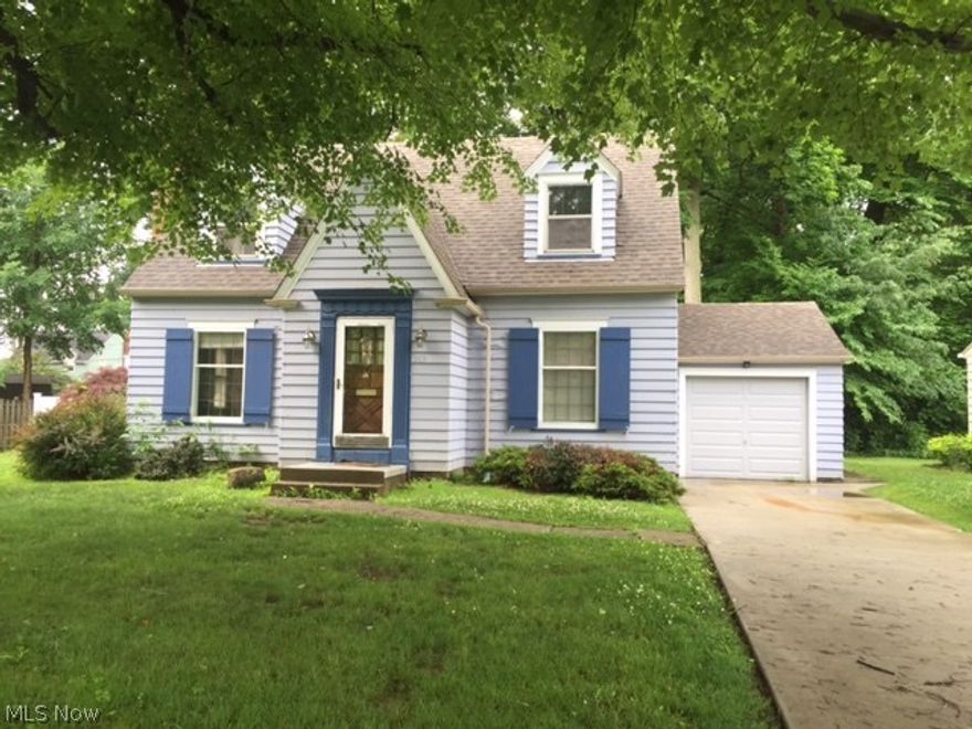 Great location and great price!  Needs some TLC but has many recent improvements!!  Updates include ... recent roof shingles, kitchen cabinets, appliances, concrete drive, furnace, backyard privacy fence.  Being sold "As Is" ... You Finish the Dream.