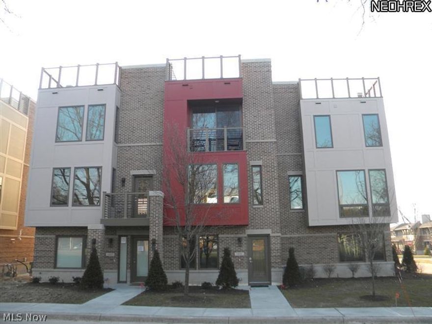 Welcome to Bluestone where the Chicago-style townhomes are Cleveland Heights' finest new three-story townhomes. This home features 1,300 square feet of living space complete with a rooftop deck for the first time on these style homes! Contemporary features include granite countertops, eco-friendly bamboo flooring, stainless steel appliances, tempered vinyl Low-E windows, tile flooring, an attached garage, & more! Minutes from downtown Cleveland, the Hospital District, and University Circle, these townhomes are also a short distance from many full service shopping amenities such as Whole Foods, Target, TJ Maxx, the post office, & hardware store to name a few! All new homes include a 7-year, 100% tax abatement. This home is to be built.