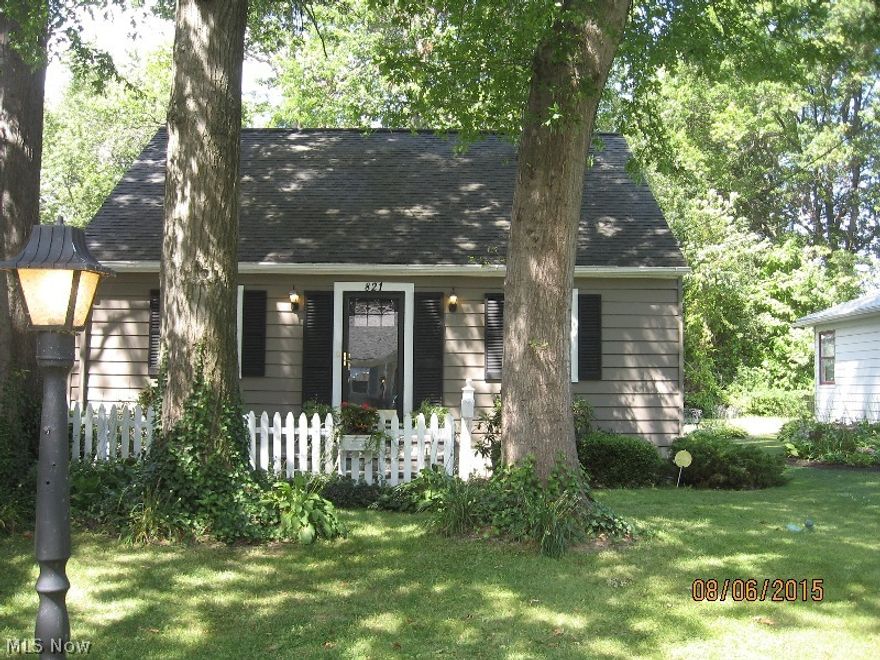 This adorable 4 bedroom, 2 bath Cape Cod offers 2 bedrooms, 1 bath & linen closet up and 2 bedrooms, 1 bath  & linen closet down. The master bedroom and the larger bdrm on main level have double closets, the smaller bedroom upstairs has a walk in closet. Attic access in hall to attic the length of the house. More storage options in the basement where there is also a shower! No need to carry your laundry downstairs...there's a laundry shoot in the bathroom that goes directly to the laundry room in bsmt. Windows, roof and central air have all been installed within last 8 years. There are cable and phone outlets throughout. Six panel solid wood doors throughout. Appliances stay and seller is offering a 1 year home warranty to the buyer. Nice backyard too with a patio and shed. What more can you ask for? Schedule your showing today!
