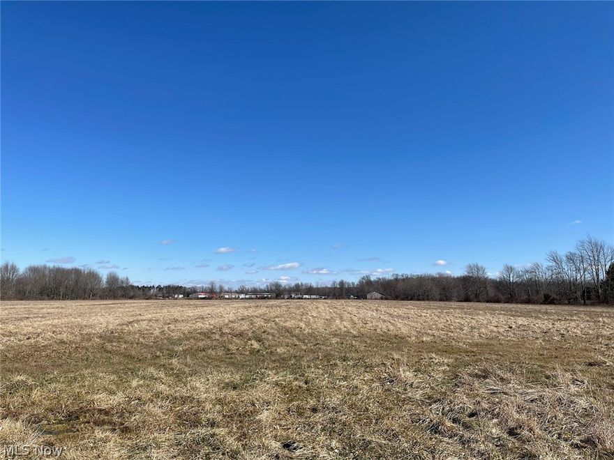 Bring your new home builder of choice and create your dream home on this fantastic 5 acre property in Columbia Station! Water &
sewer tie ins are available at the street as well as electric and gas. Midview Schools. If you are looking for an even bigger property
you are in luck, there are 3 more neighboring 5 acres lots available to purchase as well if desired! lot #1: 11-00-005-000-85; lot
#2: 11-00-005- 000-86; lot #4: 11-00-005-000-88.) Each priced at $145k. Bring your favorite agent & builder and create the home
of your dreams on this amazing property!