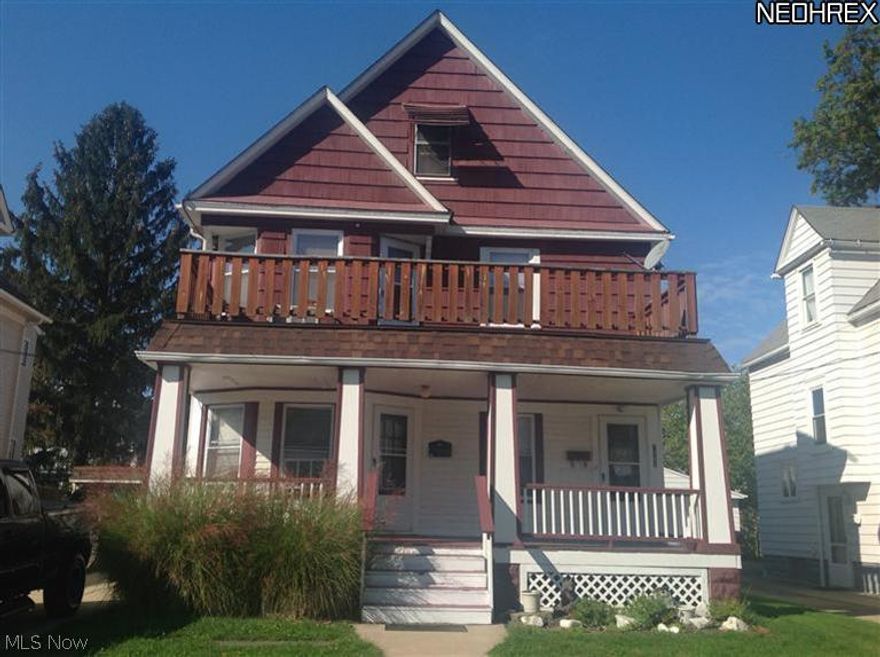 Fantastic opportunity in Lakewood. This 2 family home has two bright, light filled units, each with their own front porch. The first floor tenants are long term and great tenants. There is a finished 3rd floor which can be used as an additional 2 bedrooms for the second floor unit. The house also features a fully fenced in yard, gleaming hardwood floors and extra large kitchens with tons of windows surrounding the breakfast room. This house has amazing architectural detail and is warm and inviting. A great income property in highly desirable western Lakewood. Bring your investors or live in one half and let the tenants pay your mortgage!