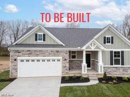 Welcome to your future home by Elevate with Drees Homes! This to-be-built Beachwood ranch combines the ease of single-level living with the beauty of a private 1.42-acre homesite. Thoughtfully designed, the Beachwood features 3 bedrooms, 2 full baths, a 3-car garage, and a full basement with a finished rec room already included in the perfect balance of comfort and functionality. Inside, you’ll love the open-concept design, where a bright family room with electric fireplace flows seamlessly into the gourmet kitchen with a large serving island and spacious casual dining area. The private owner’s suite is a retreat of its own with a garden bathroom featuring a soaking tub and a large walk-in closet, while a separate wing provides two additional bedrooms and a full bath. The design also offers flexible options to personalize your home with a sunroom or outdoor living or expanded lower-level living space with a den and additional bath. This homesite is truly special—a deep lot framed with a small field and wooded backdrop, creating both privacy and scenic views. Enjoy the parks and recreation of Portage Lakes, nearby museums, Belden Village Mall, the charm of Amish Country in Hartville, plus a wealth of shopping, dining, and entertainment in every direction. When you choose Elevate by Drees Homes, you’re not just building a house—you’re creating a home tailored to your lifestyle, with a trusted builder who brings decades of expertise and craftsmanship. Call today with questions or to schedule your private appointment to walk the lot and meet with the builder and learn how this home can be built for you!