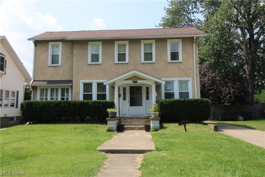 Large 2 story home located near the schools! 3 bedrooms on the second level with a full bathroom on each level. The seller has made many updates including furnace and hot water tank in 2018, all windows but 1 on the second level, and the sunroom, garage door, and opener. Large fenced-in yard. 2 car garage in the back of the home. A nice size sunroom could also be a 4th bedroom- it just has no closet. Call today to make this your new home!