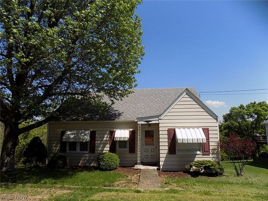 Very nice , well maintained , 2 Bedroom , 1 Full Bath, home has a full basement and many updates. This home is ready to move into, according to sellers , appliances will stay. Large, partially covered, private deck is 26 x 14 ,with beautiful views. Some of the up dates include electric service, hot water tank , the basement has been painted. the 2nd floor has 2 unfinished rooms that could be bedrooms or storage.