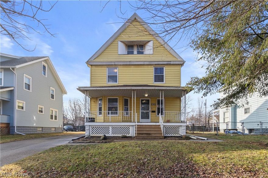 Spacious, well-maintained 1900 home featuring original hardwood floors that have been uncovered and updated with
a fresh stain. The living room showcases a cozy wood-burning fireplace, perfect for chilly evenings. Timeless character
shines through with original built-in bookshelves and closets off the dining area. The home offers four well-proportioned bedrooms, providing flexibility for a growing household, home office, or playroom. Complimented by a
generously sized attic and basement, offering abundant storage and exciting potential for future living space or
customization. An oversized one-car garage provides ample storage. Outside, enjoy added flexibility with an extra
concrete pad ideal for additional parking, creating a patio for relaxing or entertaining on these nice days ahead! Major
updates include a new roof (2020), hot water tank (Feb 2026), and a waterproofed basement (approximately 6 years
ago). All appliances stay, and the seller is providing a home warranty for added peace of mind.
