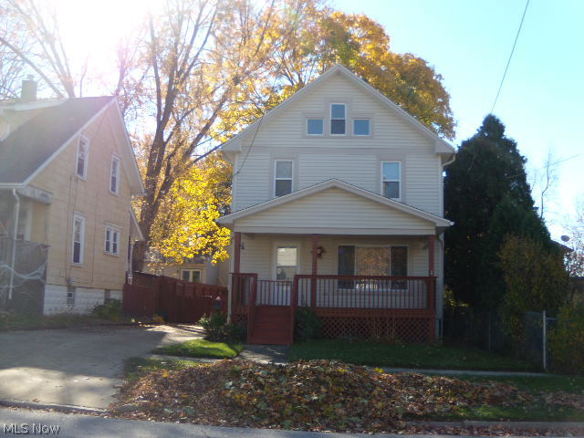 You'll be sold the instant you see this invitingly priced colonial that is located in the heart of Cuyahoga Falls. The spacious sized living room offers newer carpet and plenty of sunlight. The family sized dinning room has a window seat that offers extra storage and newer carpet as well. Enjoying cooking and entertaining in this brand new modernized kitchen, which enters out to a private fenced in back yard with deck and hot-tub.Each bedroom has ample closet space. The third floor has two bedroom that could also be used as an office or play room. The basement has been waterproofed and has glass block windows. Enjoy the fact that there are newer windows through out. Please put this on your A list of home to preview!