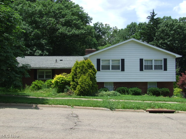 Great 4-level split with large rooms and fantastic views. First floor has nice size living room and step-up dining room, both with hardwood floor and large picture windows overlooking the hills and trees of Sand Run Park. Super kitchen is the length of both the Living Room and Dining room, giving you tons of cupboards and counters with eating area. Upper level has 4 big bedrooms and two full bathrooms, including the master bathroom. Lower level has a huge family room with fireplace and slider to sunroom, overlooking the park again. This level also walks out to the attached 2-car garage. Final lower level includes half bath and rec room with built-ins including bar area, hot tub (not sure if it works) and sliders to the patio and rolling backyard. A few loving touches and this could be a wonderful Home.