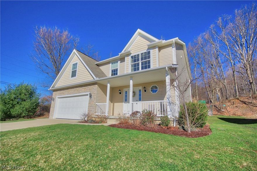 Beautiful 4 bedroom home in Green! Open floor plan *energy efficient home* *Master bedroom and bath with vaulted ceiling* Large open kitchen with corian countertops. Poured basement walls in basement. Large patio in backyard off kitchen. A must see!!