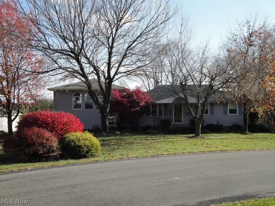 Talk about scenery!  Three bedroom ranch on 1.288 acres with two car attached garage and two car detached.  The family room addition is HUGE with breathtaking views of the backyard.  Schedule your showing before this one is gone!