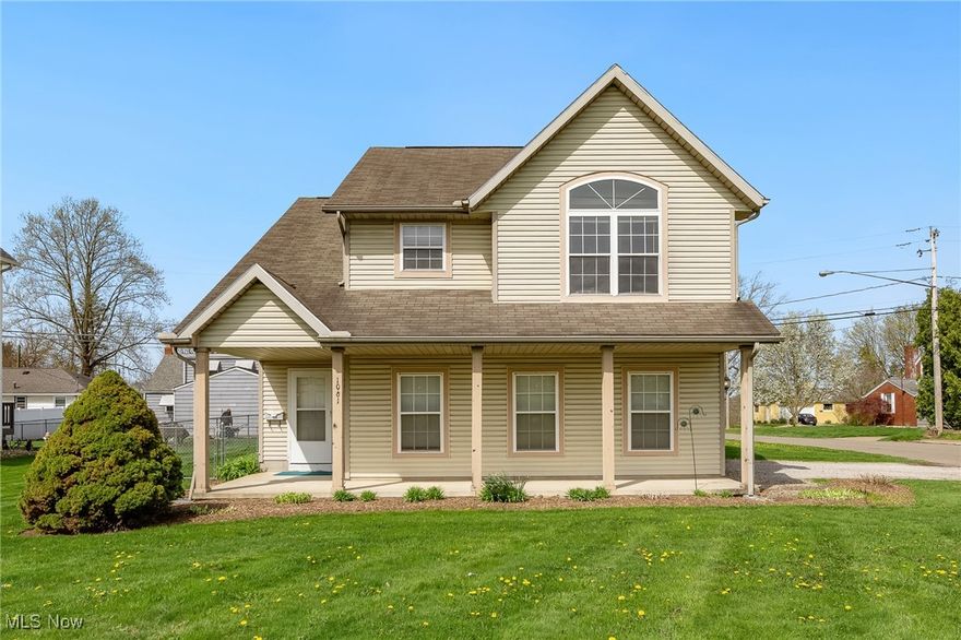 It's time for a new owner of this home located on a great corner lot.  The first floor offers a 2 car garage, laundry area, and a room that could be used for storage, work out space or game room.  Upstairs you'll find the open concept living area with 2 bedrooms and a full bath.  The cozy kitchen offers a range, refrigerator and a dishwasher. You can spend time on the deck off of the great room overlooking the back yard.  The fenced in yard will put your mind at ease if you have a pet in your life.  Schedule your private showing today!