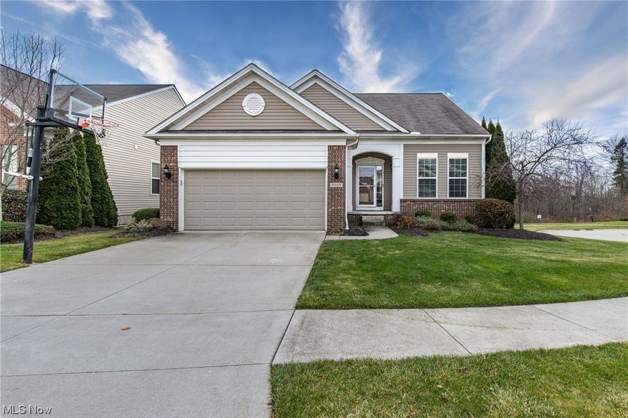 Welcome Home! Desirable cu-de-sac street in highly sought after Schneider Reserve! This gorgeous home features a welcoming modern
layout with vaulted foyer, large eat in kitchen with high end Cafe appliances and granite countertops, separate dining room, first floor office & soaring great room with gas fireplace! The convenient first floor primary bedroom of your dreams includes a walk in closet and large ensuite bathroom. Upstairs features a sizable bonus room, full bathroom, and an additional bedroom. The huge finished walk out basement is truly a show stopper just remodeled in 2023 features a large entertainment area and a full size bar. Convenient north Strongsville location minutes from Metroparks, interstates, shopping and restaurants. This one will not last!