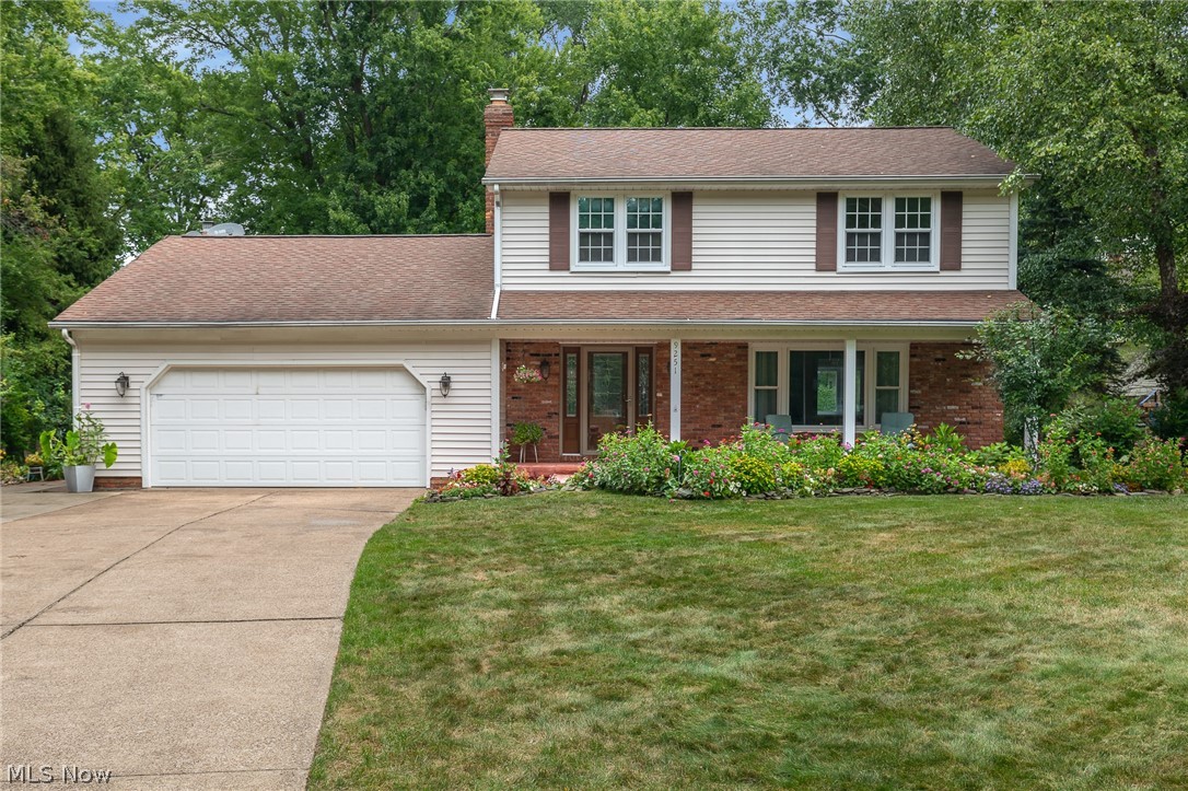 Idlewood Estates!! Move right in to this well cared for South Mentor colonial on a Cul de Sac. This updated home has plenty of living, entertaining, and relaxing space. Huge family room addition faces private backyard. Eat in kitchen has granite countertops and peninsula with cabinet space. Hardwood floors throughout main level. 4 BR and 2 updated full baths upstairs with tile surround. Octagon patio with footers ready for a structure if desired. 1 year home warranty. This is a Gem!