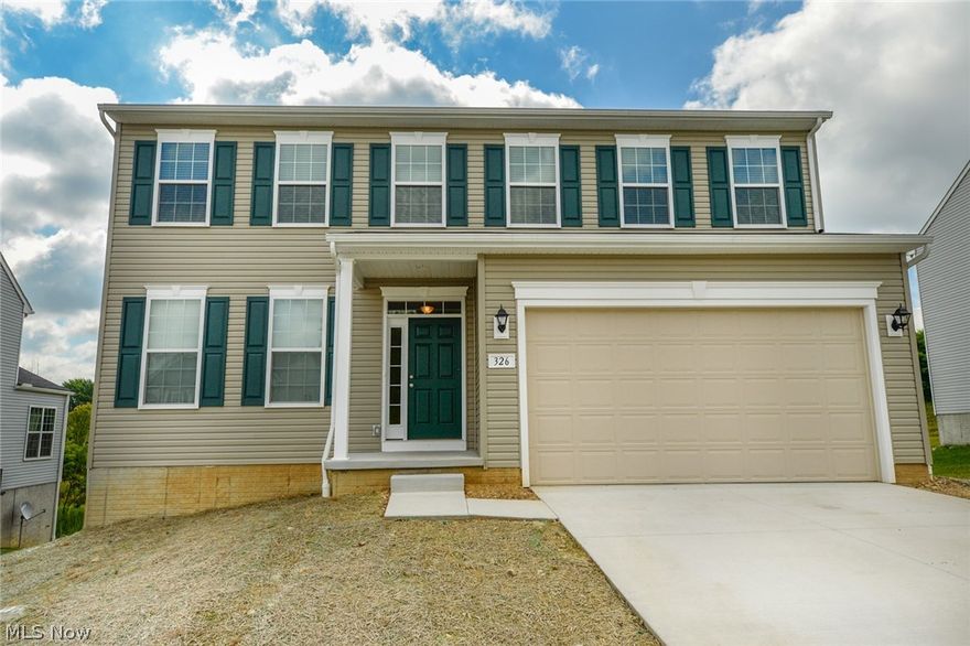 Check out this GORGEOUS newly built home that was barely lived in located in the desirable Woodridge Place! Convenient Tallmadge location with quick access to I-76, shopping and dining. This open concept home is a clean slate and ready for your decorating touches! Walk in the front door to a spacious foyer with an office located at the front of the home for additional privacy. The stunning kitchen has granite counter tops and gorgeous maple cabinets. The kitchen opens to a large great room, with a fireplace and lots of natural light and a dining area overlooking the private backyard! This home has a nice sized first floor laundry room and mudroom off of the 2 car garage.  Upstairs is the master bedroom with double vanity sinks, a walk in closet and a beautiful recessed ceiling! There are 3 additional bedrooms upstairs, each with great closet space as well as a large loft area! The loft area is perfect for a playroom, an extra living space or another bedroom! The walkout basement is plu